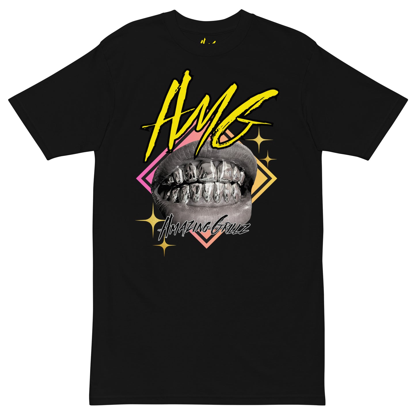 AMG 20WALL Men’s premium heavyweight tee