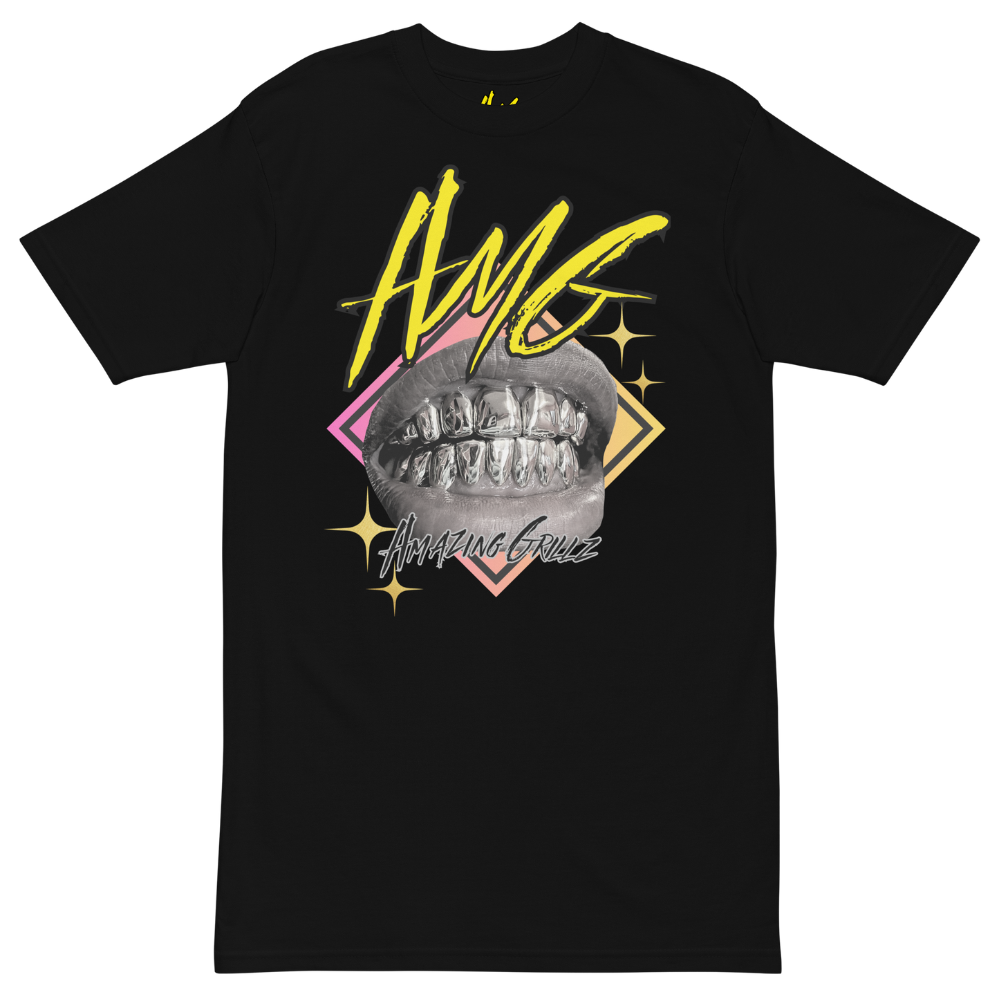 AMG 20WALL Men’s premium heavyweight tee