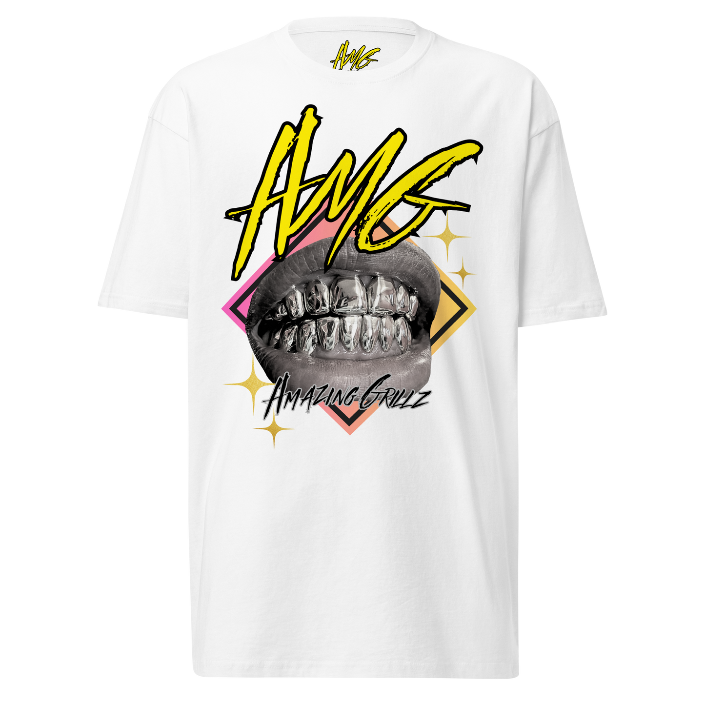 AMG 20WALL Men’s premium heavyweight tee