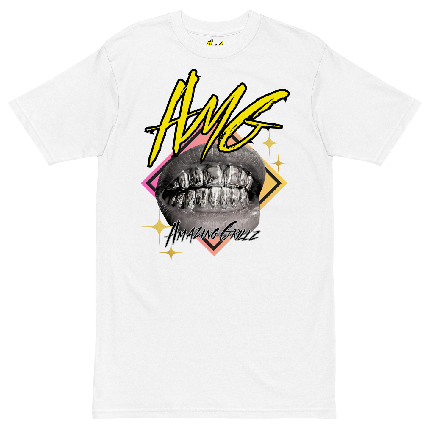 AMG 20WALL Men’s premium heavyweight tee